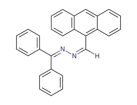 Molecular Structure of 61954-96-9 (9-Anthracenecarboxaldehyde, (diphenylmethylene)hydrazone, (Z)-)