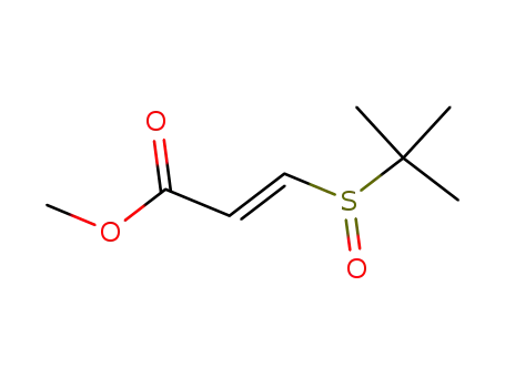Methyl trans-(tert-butylsulfinyl)acrylate