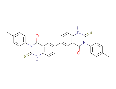 3,3'-Bis(4-methylphenyl)-4,4'-dioxo-2,2'-dithioxo-1,1',2,2',3,3',4,4'-octahydro-6,6'-biquinazoline