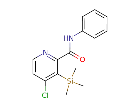 4-Chloro-N-phenyl-3-(trimethylsilyl)-2-pyridinecarboxamide