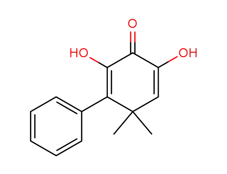 2,6-Dihydroxy-4,4-dimethyl-3-phenyl-cyclohexa-2,5-dienone