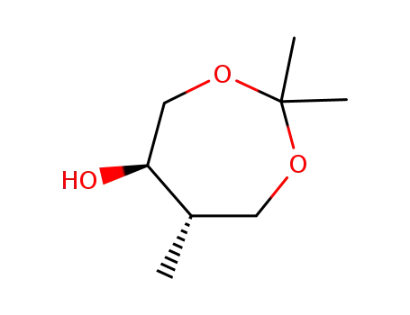 (+/-)-(5R*,6S*)-6-hydroxy-2,2,5-trimethyl-1,3-dioxepane