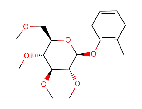 (2R,3R,4S,5R,6S)-3,4,5-Trimethoxy-2-methoxymethyl-6-(2-methyl-cyclohexa-1,4-dienyloxy)-tetrahydro-pyran