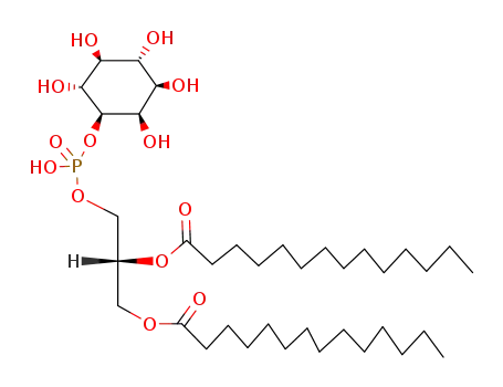 Molecular Structure of 136655-51-1 (dimyristoylphosphatidylinositol)