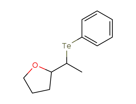 Molecular Structure of 137542-98-4 (Furan, tetrahydro-2-[1-(phenyltelluro)ethyl]-)