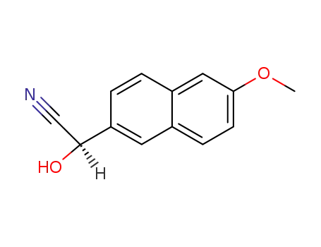 (R)-2-hydroxy-2-(6-methoxynaphthalen-2-yl)acetonitrile