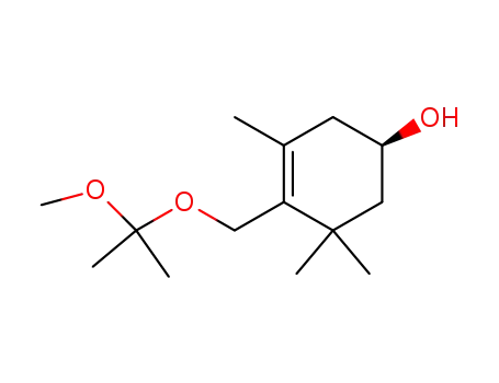 (R)-4-(1-Methoxy-1-methyl-ethoxymethyl)-3,5,5-trimethyl-cyclohex-3-enol