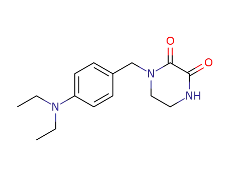 2,3-Piperazinedione, 1-[[4-(diethylamino)phenyl]methyl]-