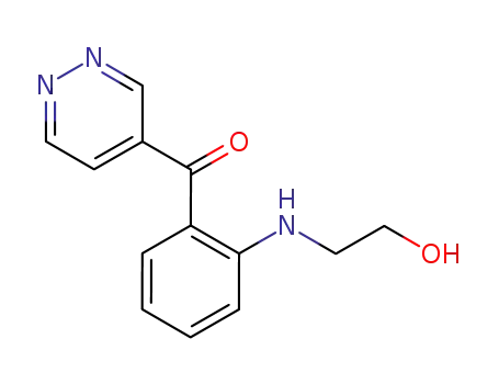 2-<(2-Hydroxyethyl)amino>phenyl 4-Pyridazinyl Ketone