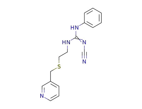 N''-cyano-N-phenyl-N'-<2-<3-pyridylmethylthio>ethyl>guanidine