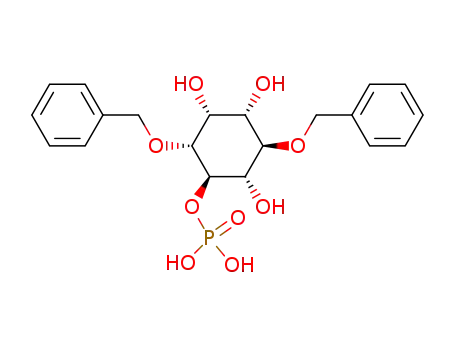 Phosphoric acid mono-((1R,2R,3R,4S,5R,6S)-2,5-bis-benzyloxy-3,4,6-trihydroxy-cyclohexyl) ester