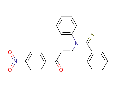 N-[(E)-3-(4-Nitro-phenyl)-3-oxo-propenyl]-N-phenyl-thiobenzamide