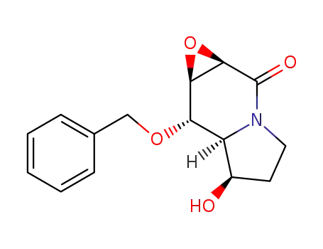 (1aR,5R,5aS,6S,6aR)-6-Benzyloxy-5-hydroxy-hexahydro-1-oxa-2a-aza-cyclopropa[f]inden-2-one