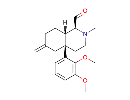 (1S,4aR,8aS)-4a-(2,3-Dimethoxy-phenyl)-2-methyl-6-methylene-decahydro-isoquinoline-1-carbaldehyde