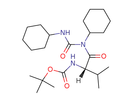 N-<N<sup>α</sup>-<(tert-butyloxy)carbonyl>-L-valyl>-N,N'-dicyclohexylurea