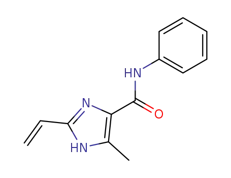 1H-Imidazole-4-carboxamide, 2-ethenyl-5-methyl-N-phenyl-