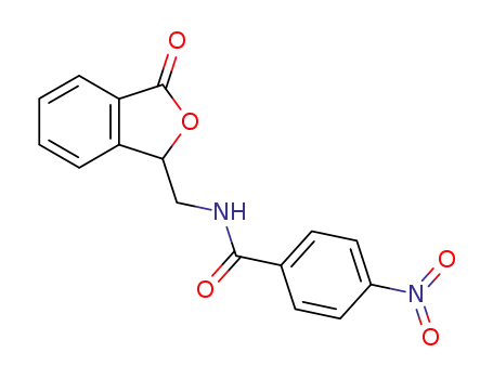 4-nitro-N-<(3-oxo-1,3-dihydroisobenzofuran-1-yl)methyl>benzamide