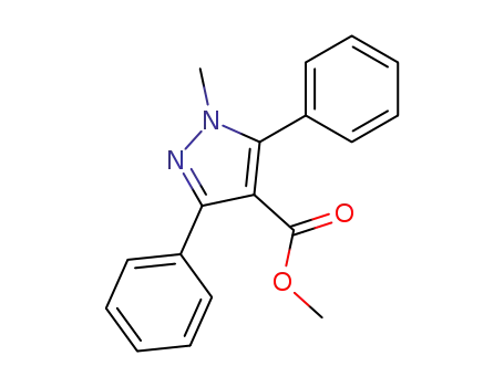 Methyl 1-methyl-3,5-diphenyl-1H-pyrazole-4-carboxylate