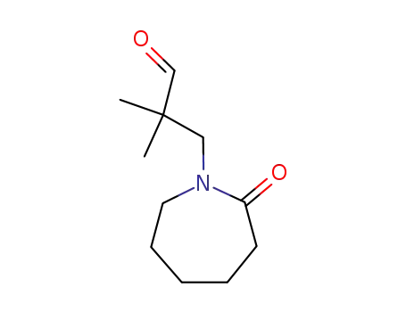 1-(2,2-dimethyl-3-oxopropyl)perhydro-2-azepinone