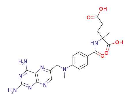 Glutamic acid,
N-[4-[[(2,4-diamino-6-pteridinyl)methyl]methylamino]benzoyl]-2-methyl-