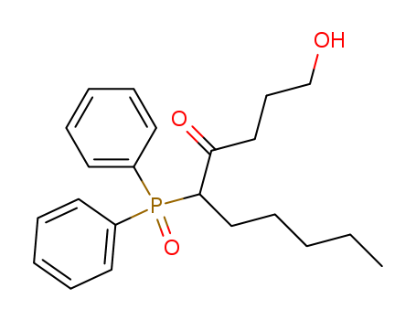 4-Decanone, 5-(diphenylphosphinyl)-1-hydroxy-