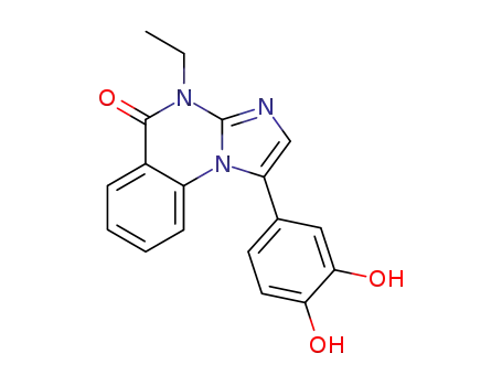1-(3,4-dihydroxyphenyl)-4-ethylimidazo<1,2-a>quinazolin-5-one