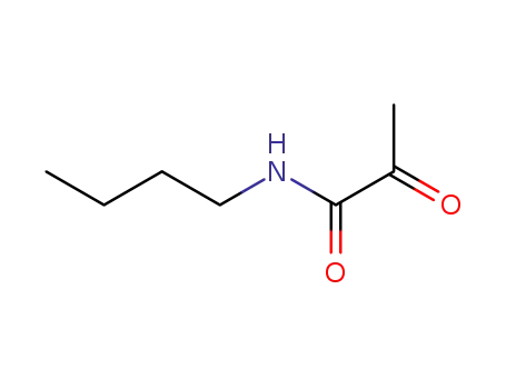 Molecular Structure of 98435-83-7 (Propanamide, N-butyl-2-oxo- (9CI))