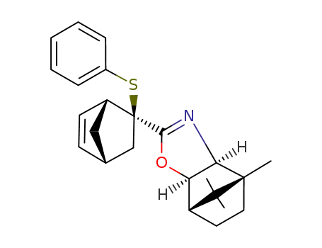 (1S,2R,6S,7R)-7,10,10-Trimethyl-4-((1R,2S,4R)-2-phenylsulfanyl-bicyclo[2.2.1]hept-5-en-2-yl)-3-oxa-5-aza-tricyclo[5.2.1.0<sup>2,6</sup>]dec-4-ene