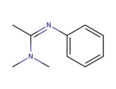 Molecular Structure of 1086214-81-4 (N,N-dimethyl-N'-phenylacetamidine)