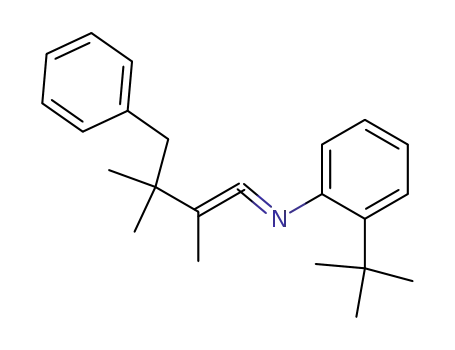 Benzenamine,
2-(1,1-dimethylethyl)-N-(2,3,3-trimethyl-4-phenyl-1-butenylidene)-