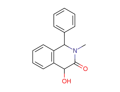 3(2H)-Isoquinolinone, 1,4-dihydro-4-hydroxy-2-methyl-1-phenyl-, trans-
