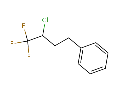 Molecular Structure of 136412-73-2 (Benzene, (3-chloro-4,4,4-trifluorobutyl)-)