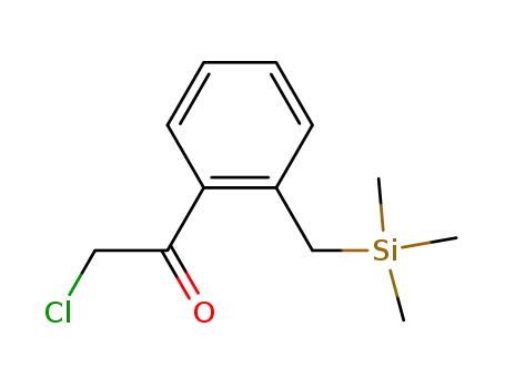 α-chloro-o-<(trimethylsilyl)methyl>acetophenone