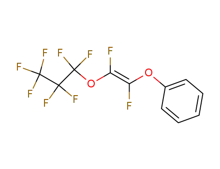 Benzene, [[1,2-difluoro-2-(heptafluoropropoxy)ethenyl]oxy]-, (E)-