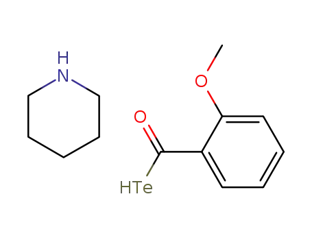 piperidinium 2-methoxytellurobenzoate