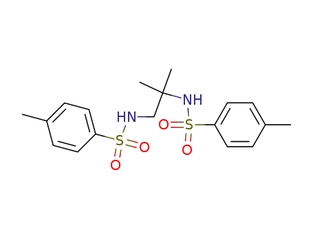 Molecular Structure of 2951-61-3 (2-Methyl-1,2-bis(tosylamino)propan)