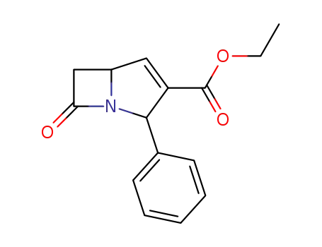 7-Oxo-2-phenyl-1-aza-bicyclo[3.2.0]hept-3-ene-3-carboxylic acid ethyl ester