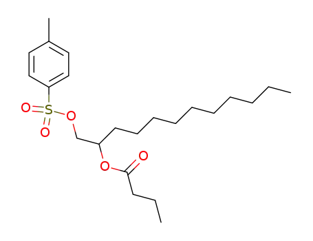 Butyric acid 1-(toluene-4-sulfonyloxymethyl)-undecyl ester