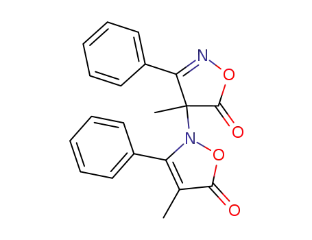 4,4'-Dimethyl-3,3'-diphenyl-4'H-[2,4']biisoxazolyl-5,5'-dione