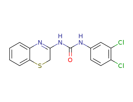 Urea,N-2H-1,4-benzothiazin-3-yl-N'-(3,4-dichlorophenyl)-