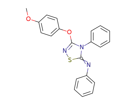 Benzenamine,
N-[3-(4-methoxyphenoxy)-4-phenyl-1,2,4-thiadiazol-5(4H)-ylidene]-