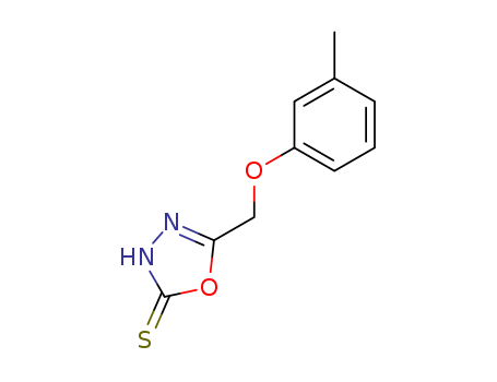 5-m-Tolyloxymethyl-[1,3,4]oxadiazole-2-thiol