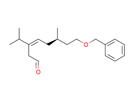 (E)-8-benzyloxy-3-isopropyl-6-methyl-3-octenal