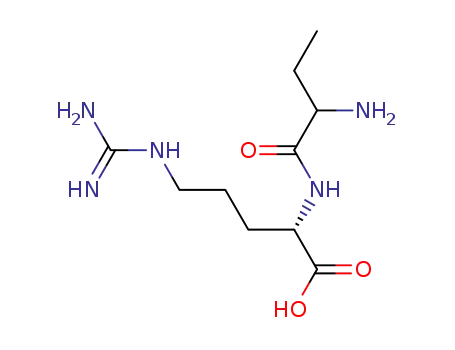Molecular Structure of 88831-10-1 (L-Arginine, L-2-aminobutanoyl-)