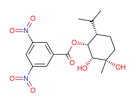 3,5-Dinitro-benzoic acid (1R,2R,3S,6S)-2,3-dihydroxy-6-isopropyl-3-methyl-cyclohexyl ester