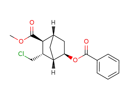 Bicyclo[2.2.1]heptane-2-carboxylic acid,
5-(benzoyloxy)-3-(chloromethyl)-, methyl ester, (2-exo,3-endo,5-exo)-
