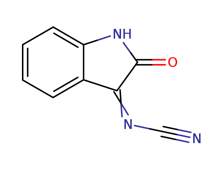 Cyanamide, (1,2-dihydro-2-oxo-3H-indol-3-ylidene)-