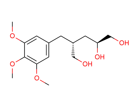 (2S,4R)-4-(3,4,5-Trimethoxy-benzyl)-pentane-1,2,5-triol