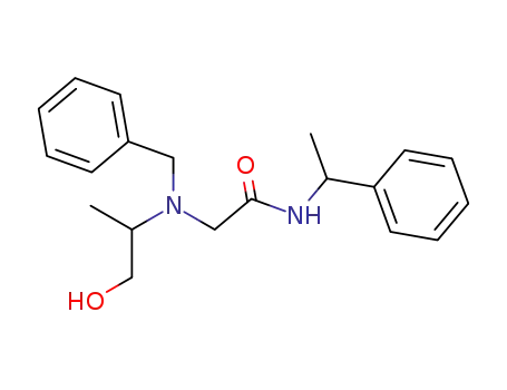 2-[Benzyl-(2-hydroxy-1-methyl-ethyl)-amino]-N-(1-phenyl-ethyl)-acetamide