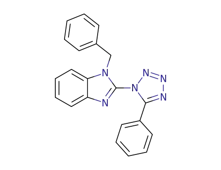 1-Benzyl-2-(5-phenyl-tetrazol-1-yl)-1H-benzoimidazole